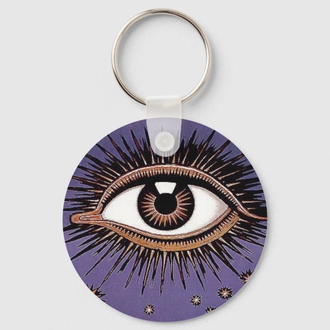Cosmic Eye Keychain (Front)