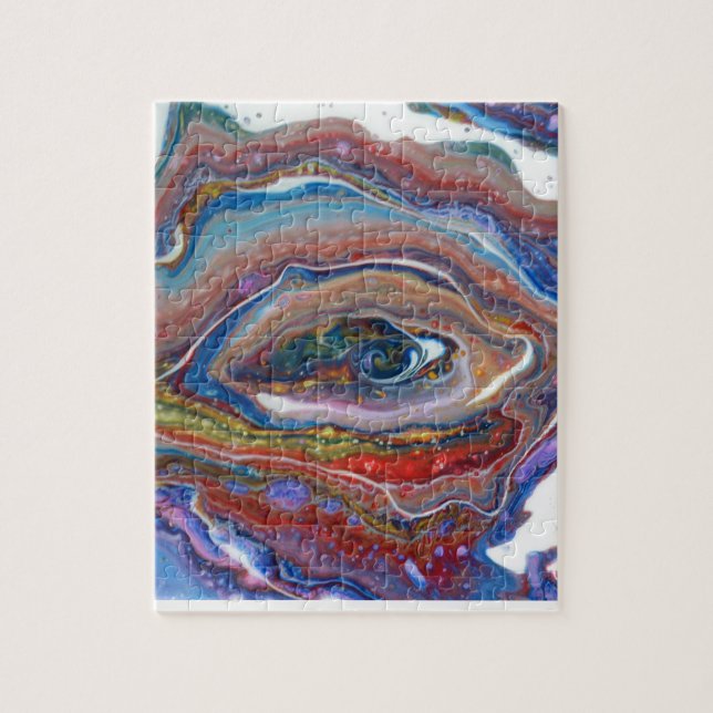 Cosmic Eye of the Universe Puzzle (Vertical)