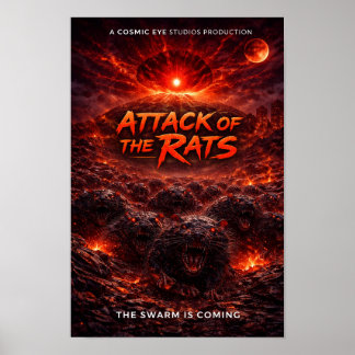 Cosmic Eye™ — The Swarm Is Coming Poster