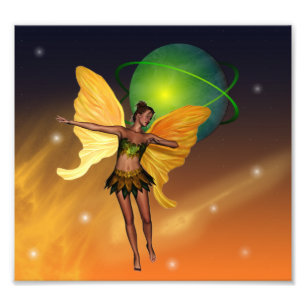 Cosmic Fairy Photo Print