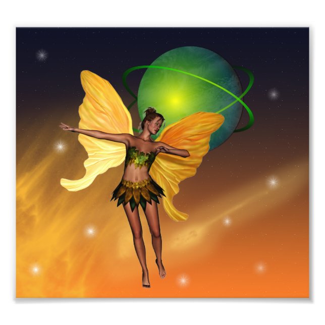 Cosmic Fairy Photo Print (Front)