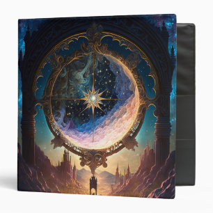 Cosmic Fantasy Space Landscape Binder