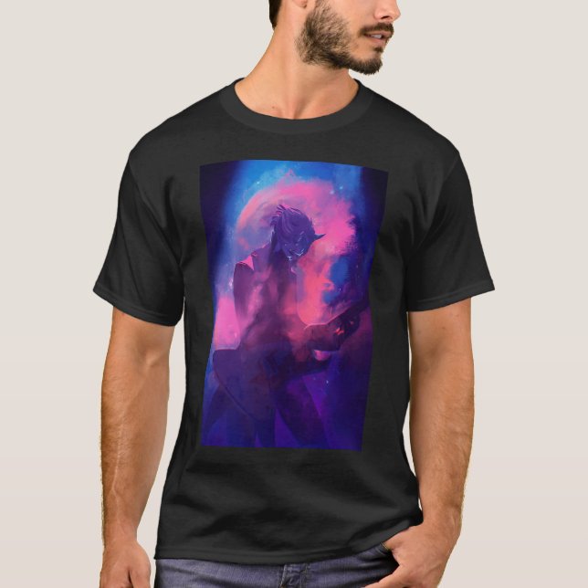 Cosmic Fire Ghoul T-Shirt (Front)