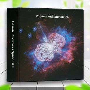 Cosmic Fireworks Eta Carinae Outer Space Binder