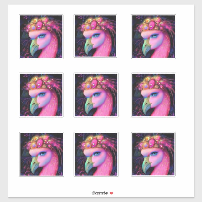 Cosmic Flamingo Queen (Sheet)