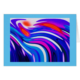 Cosmic flow art card