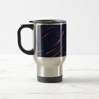 Cosmic Flow Coffee Mug – Space-Inspired Abstract