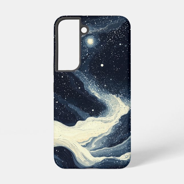 Cosmic Flow Phone Case (Back)