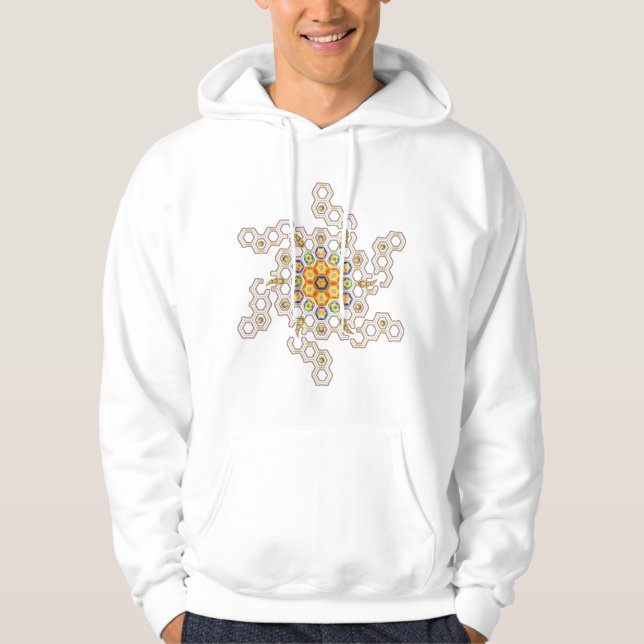 Cosmic Flower 2 Hoodie (Front)