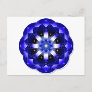 Cosmic Flower Postcard