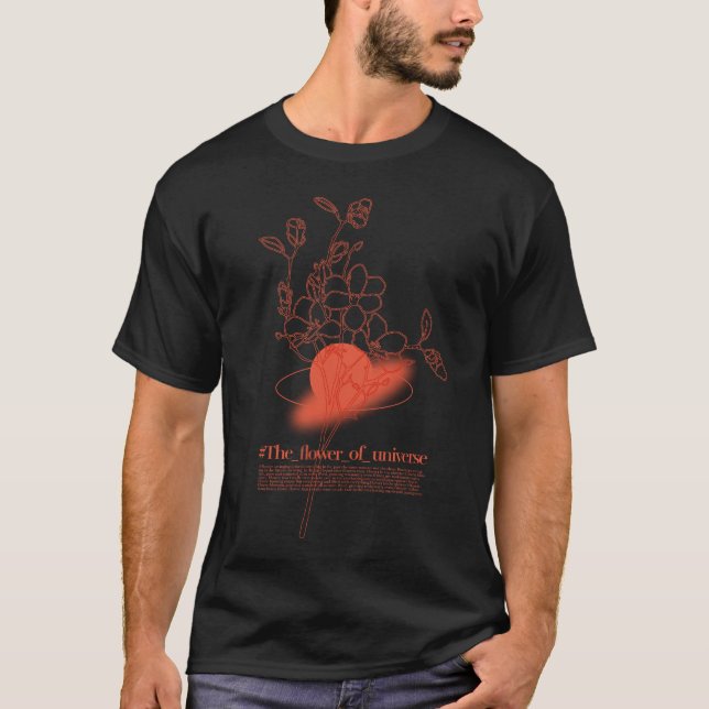 Cosmic Flower T-Shirt (Front)