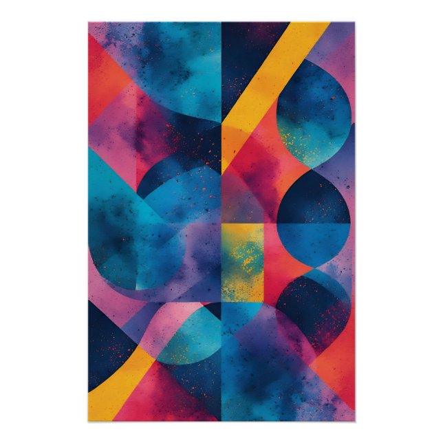 Cosmic Fusion in Motion Poster (Front)