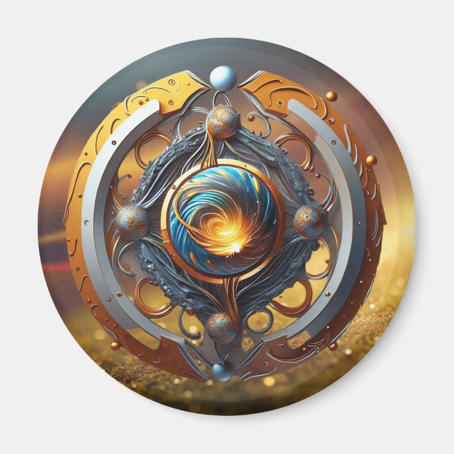 "Cosmic Fusion" Magnet (Front)