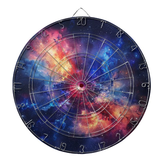 Cosmic Galaxy Dartboard (Front)