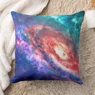 Cosmic Galaxy Dream Art Throw Pillow