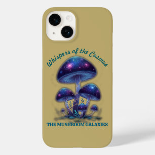 Cosmic Galaxy Mushrooms • Whimsical Fantasy Fungi  Case-Mate iPhone 14 Case