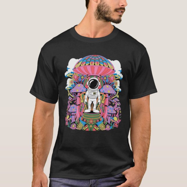 cosmic garden t-shirt design (Front)