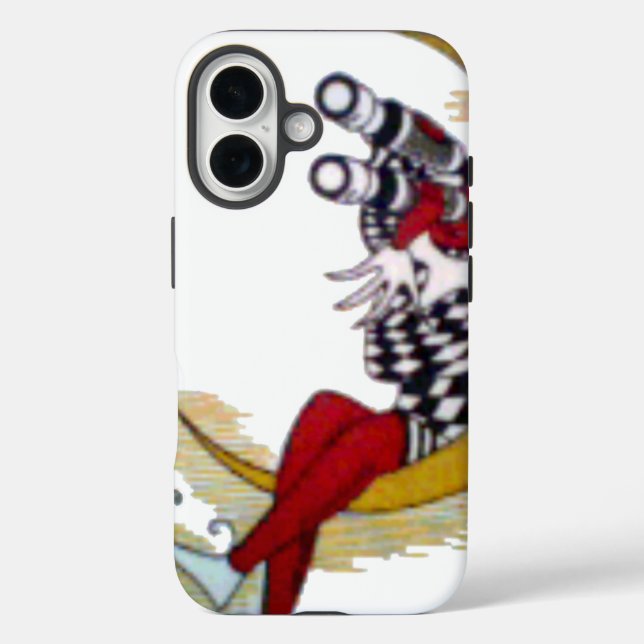 Cosmic Gaze: Elf on the Moon Adventure Case-Mate iPhone Case (Back)