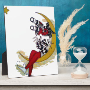 Cosmic Gaze: Elf on the Moon Adventure Plaque