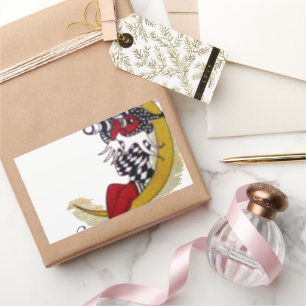 Cosmic Gaze: Elf on the Moon Adventure Sticker