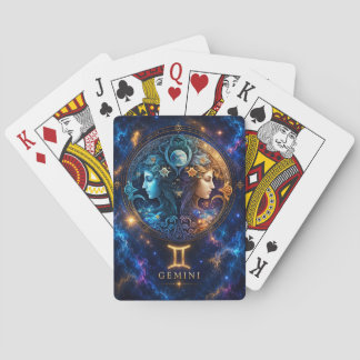 Cosmic Gemini Playing Cards