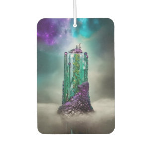 Cosmic Gemstone and Glass \ / Universe AI Art Air Freshener