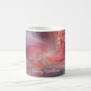 Cosmic Geometric Composition Coffee Mug