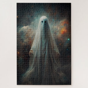 Cosmic Ghost Halloween Jigsaw Puzzle