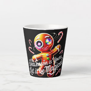 Cosmic Gingerbread Latte Mug Magical Christmas
