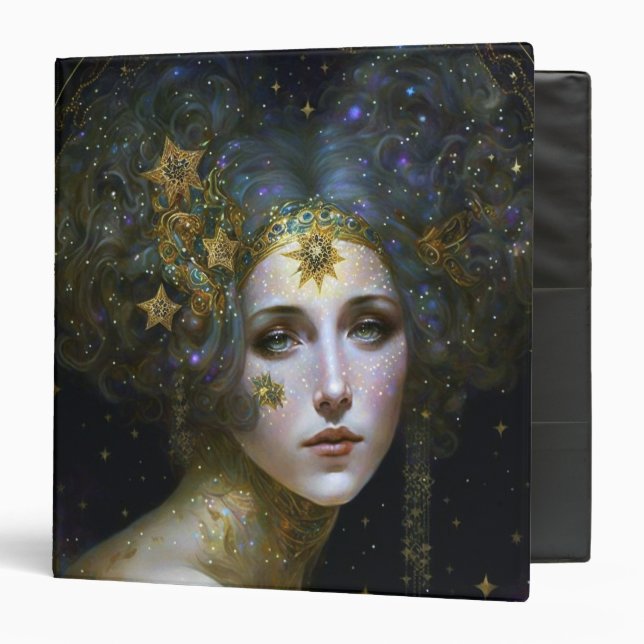 Cosmic Goddess Fantasy Art Binder (Front/Inside)