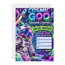 COSMIC GOO MISSION CONTROL SPACE SLIME BIRTHDAY