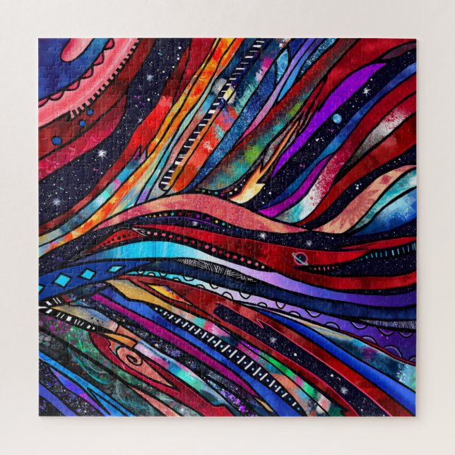 Cosmic Groove Jigsaw Puzzle (Vertical)