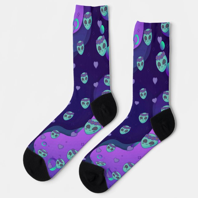 Cosmic Groove Socks (Left)
