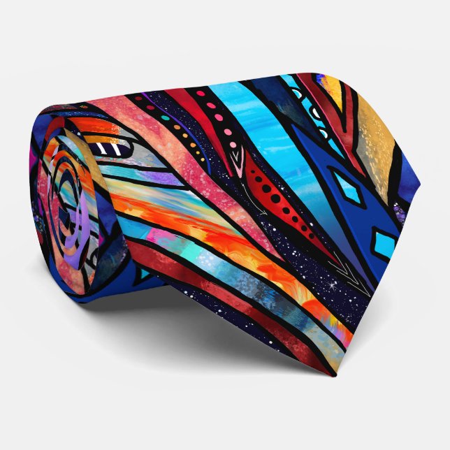 Cosmic Groove Tie (Rolled)