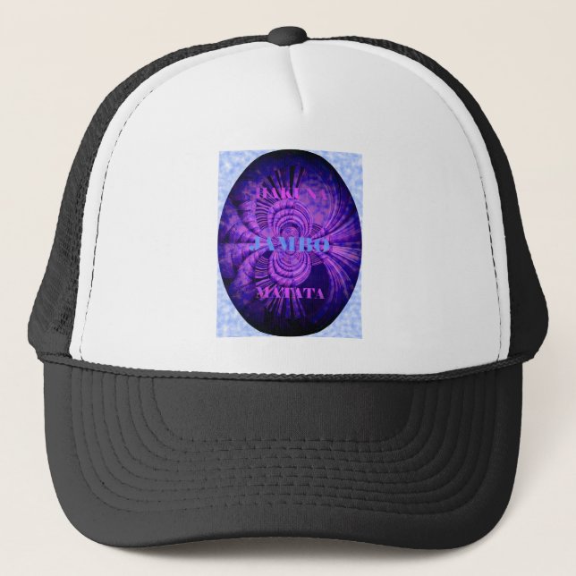 Cosmic Hakuna Art Print Trucker Hat (Front)