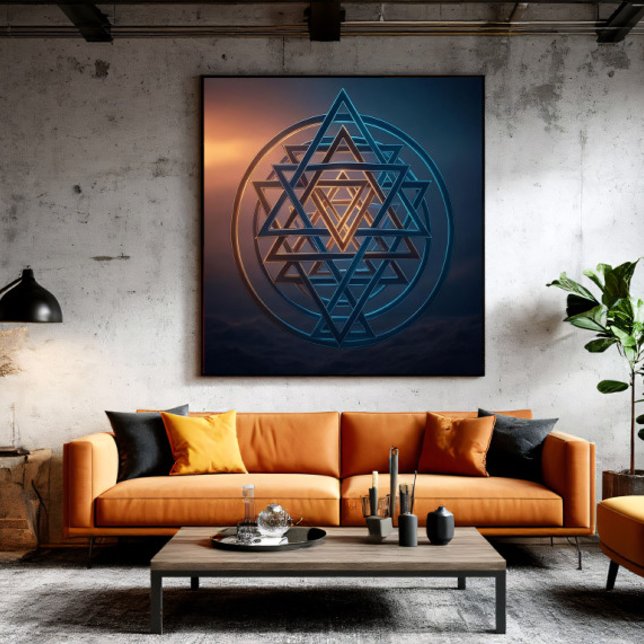 Cosmic Harmony: The Eternal Emblem Poster (Creator Uploaded)