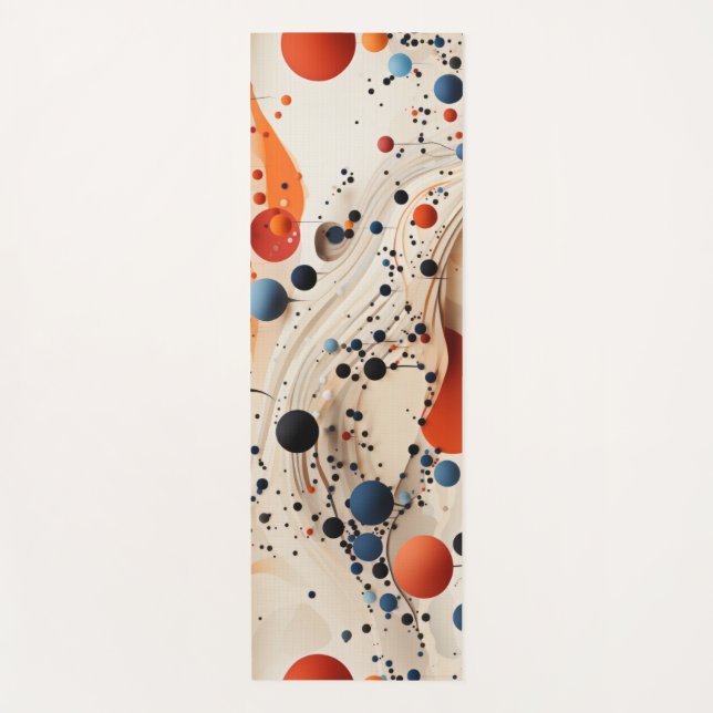 Cosmic Harmony Yoga Mat (Front)