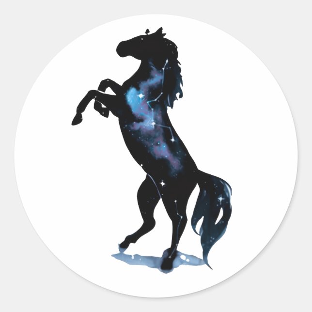 Cosmic Horse Sticker (Front)