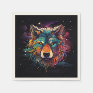 Cosmic Howl Napkin