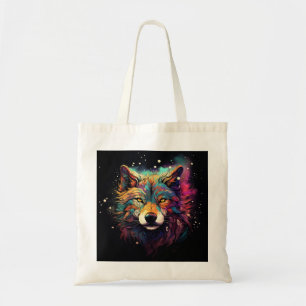 Cosmic Howl Tote Bag