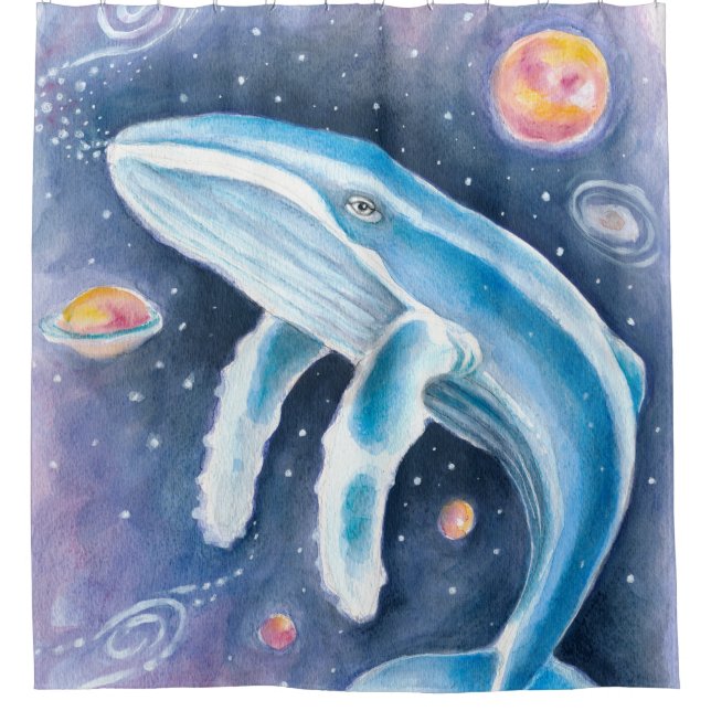 Cosmic Humpback Watercolor (Front)