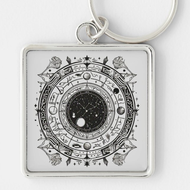Cosmic Imprints Keychain (Front)