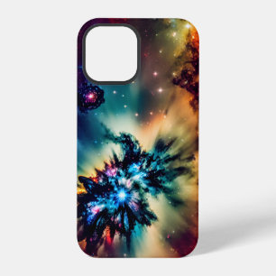 Cosmic indigo colours mystic mesmerizing landscape iPhone 12 pro case