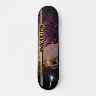 Cosmic Invasion Skateboard