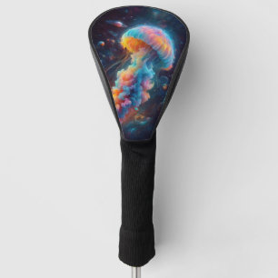Cosmic Jellyfish Artwork Golf Head Cover