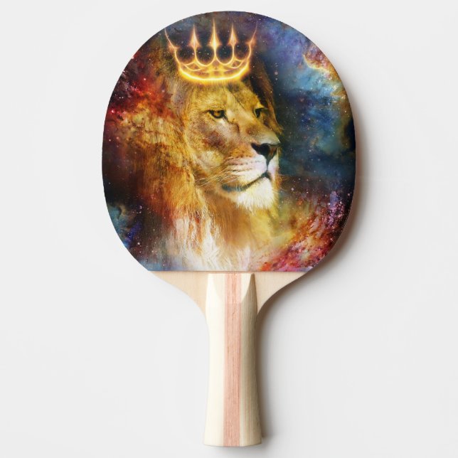 Cosmic Judah's Ping-Pong Leon Racket Ping Pong Paddle (Front)