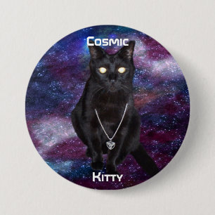 Cosmic Kitty Button