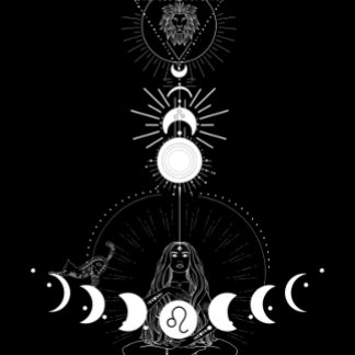 Cosmic Leo Projecting Through Time T-Shirt