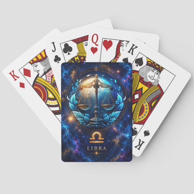 Cosmic Libra Playing Cards (Back)