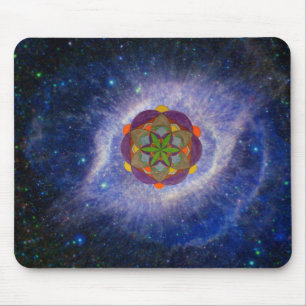 Cosmic Light Mouse Pad